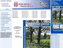 Tablet Screenshot of ense-press.de